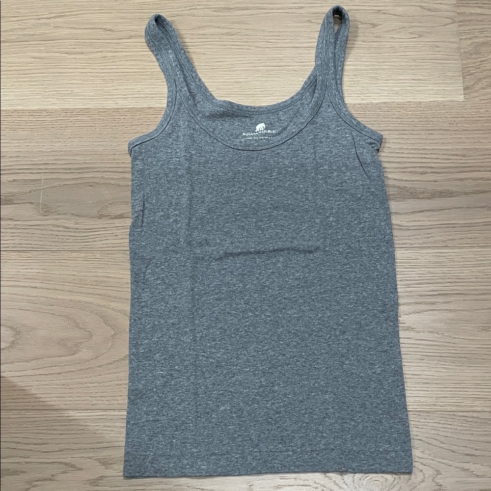Banana Republic Heather Gray Tank Top